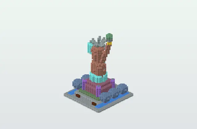 Compact Statue of Liberty Monument preview