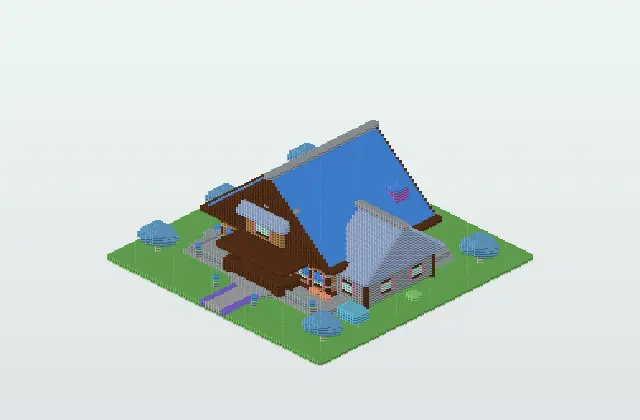 Medieval Blacksmith Survival House preview