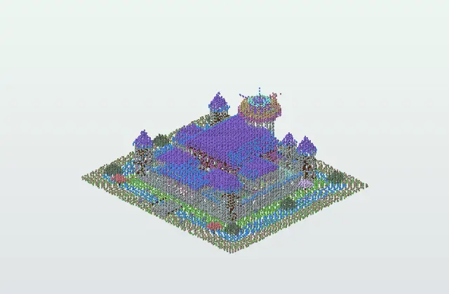 Moonveil Observatory Castle preview