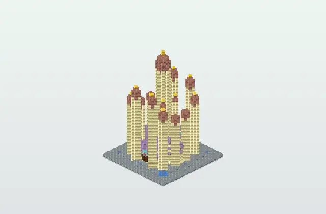 Tiny Sagrada Familia Landmark preview