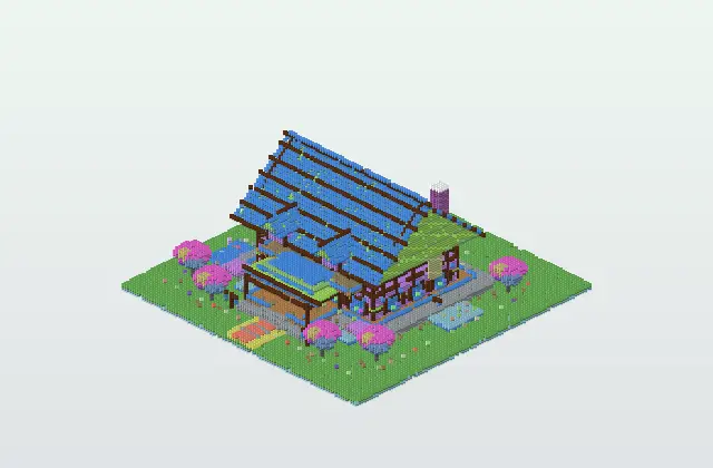 Ultimate Cherry Blossom Starter House preview