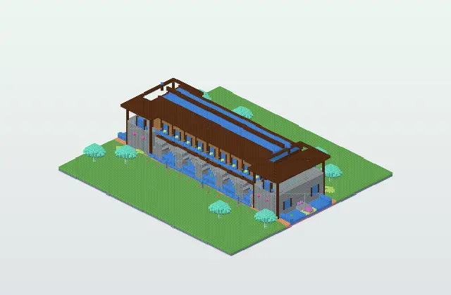 Ultimate Medieval Covered Bridge Survival Base preview