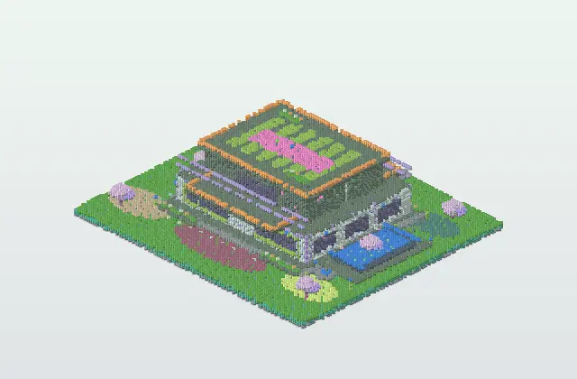 Ultimate Modern Glass Mansion Survival Base preview
