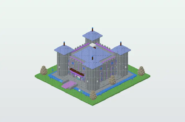 Ultimate Mountain Castle Keep Survival Base preview