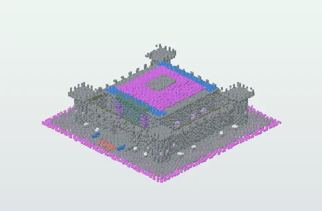 Ultimate Nether Portal Fortress Survival Base preview