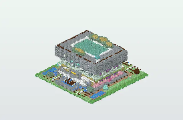 Ultimate Player Favorite Giant Minecart Rail Depot Survival Base preview