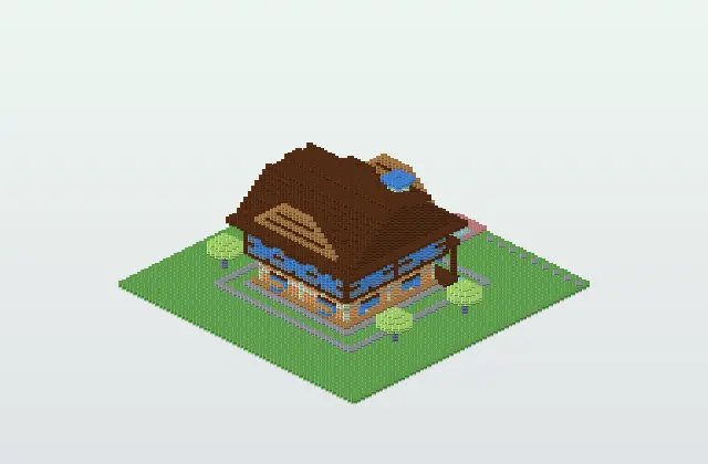 Evergreen Medieval Survival House preview