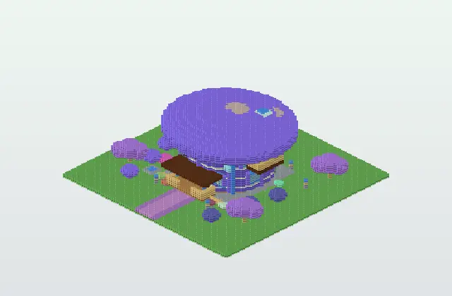 Fantasy Mushroom Cottage Survival Base preview