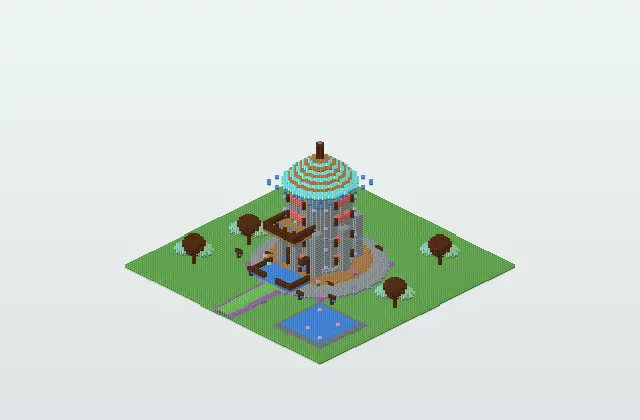Fantasy Wizard Tower Survival Base preview