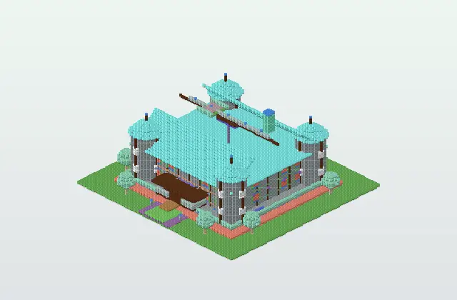 Grand Enchanted Library Survival Base preview