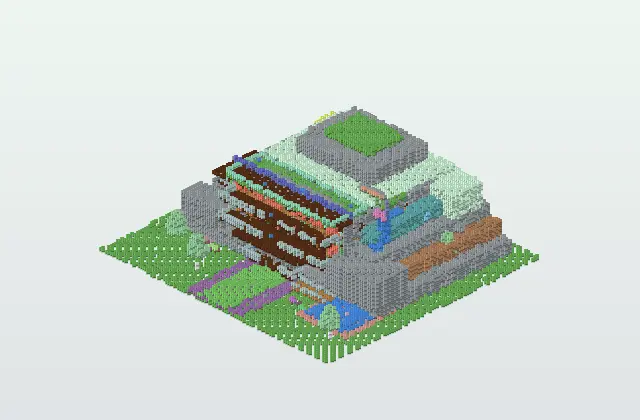 Ultimate Cliffside Mountain Survival Base preview