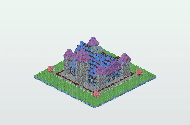 Ultimate Enchanted Library Survival Base preview
