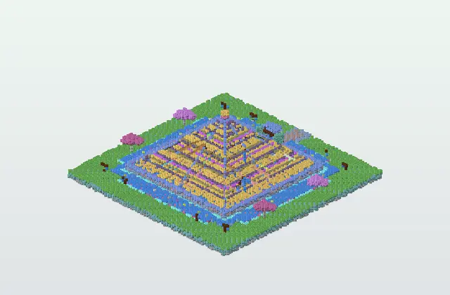 Ultimate Glass Pyramid Survival Base preview