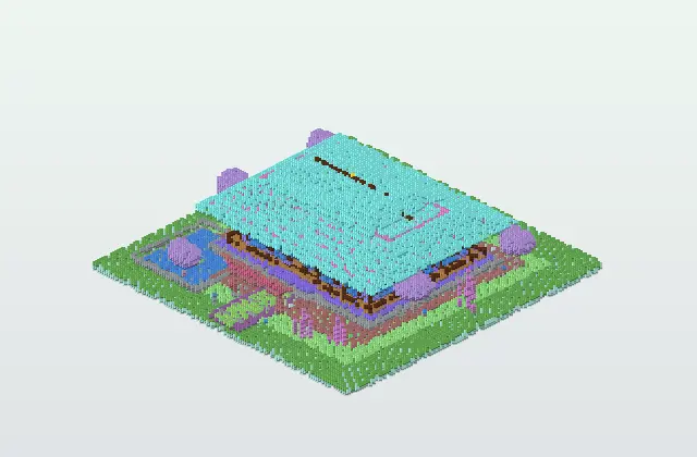 Ultimate Japanese Samurai Dojo Survival Base preview