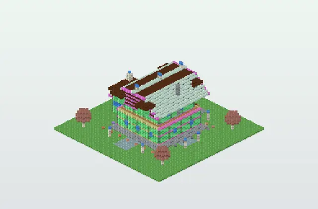 Ultimate Medieval Fantasy House Minecraft Schematic preview