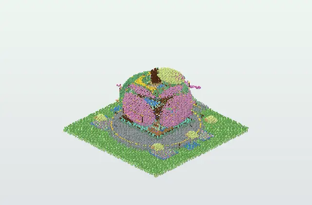 Ultimate Player Favorite Giant Golden Apple Survival House preview