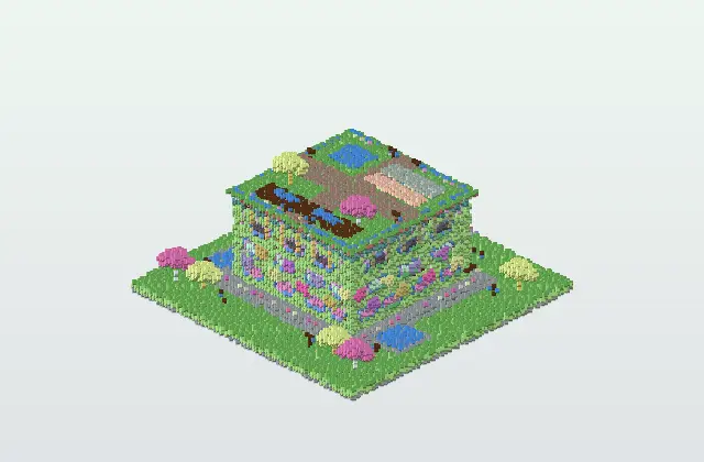 Ultimate Player Favorite Giant Grass Block House Survival Base preview